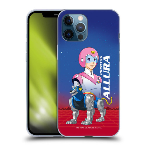 Voltron Character Art Princess Allura Soft Gel Case for Apple iPhone 12 Pro Max