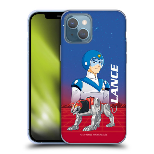 Voltron Character Art Lance Soft Gel Case for Apple iPhone 13