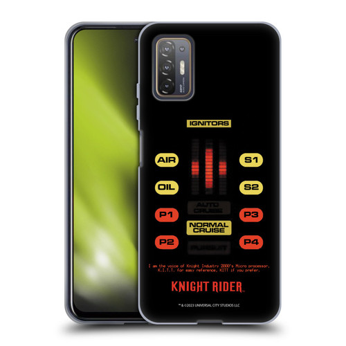 Knight Rider Core Graphics Kitt Control Panel Soft Gel Case for HTC Desire 21 Pro 5G