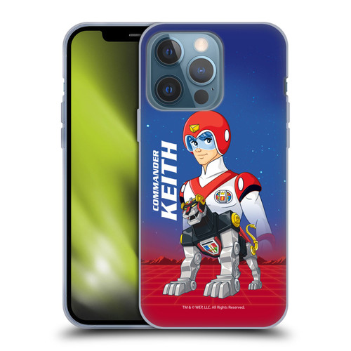 Voltron Character Art Commander Keith Soft Gel Case for Apple iPhone 13 Pro