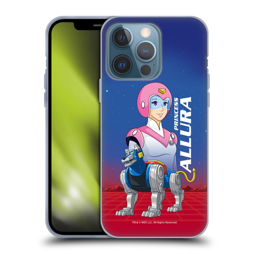 Voltron Character Art Princess Allura Soft Gel Case for Apple iPhone 13 Pro