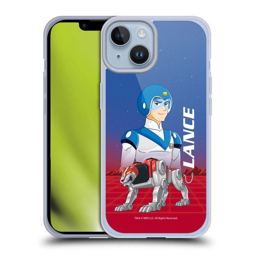 Voltron Character Art Lance Soft Gel Case for Apple iPhone 14