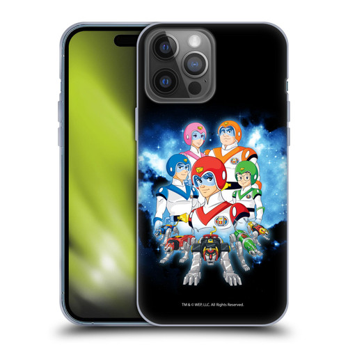Voltron Character Art Group Soft Gel Case for Apple iPhone 14 Pro Max