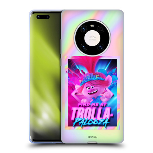 Trolls 3: Band Together Art Trolla-Palooza Soft Gel Case for Huawei Mate 40 Pro 5G