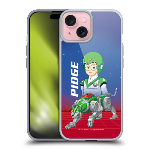 Voltron Character Art Pidge Soft Gel Case for Apple iPhone 15