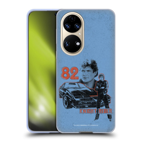 Knight Rider Core Graphics 82 Kitt Car Soft Gel Case for Huawei P50