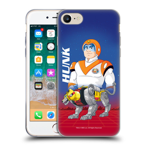 Voltron Character Art Hunk Soft Gel Case for Apple iPhone 7 / 8 / SE 2020 & 2022