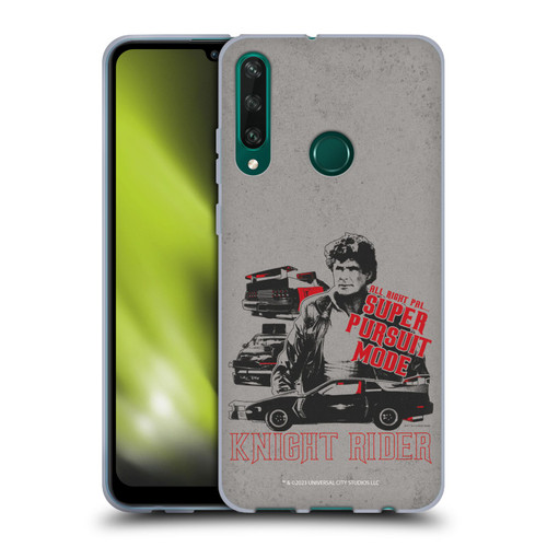 Knight Rider Core Graphics Super Pursuit Mode Soft Gel Case for Huawei Y6p