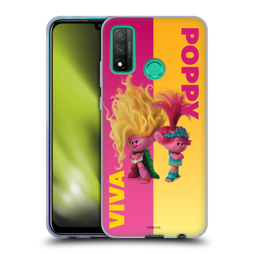 Trolls 3: Band Together Art Half Soft Gel Case for Huawei P Smart (2020)