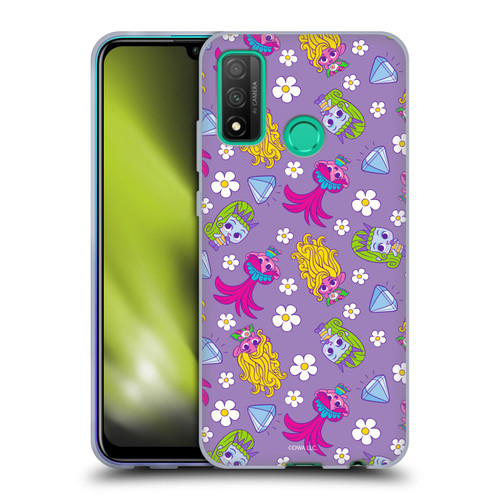 Trolls 3: Band Together Art Diamond Pattern Soft Gel Case for Huawei P Smart (2020)