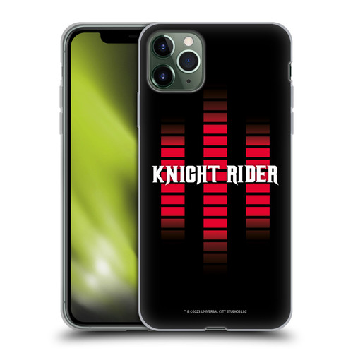 Knight Rider Core Graphics Control Panel Logo Soft Gel Case for Apple iPhone 11 Pro Max