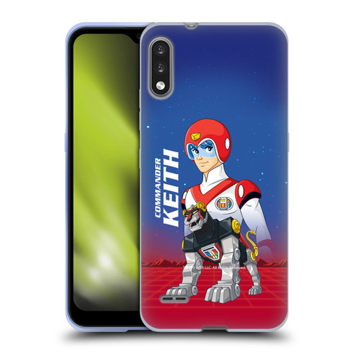 Voltron Character Art Commander Keith Soft Gel Case for LG K22