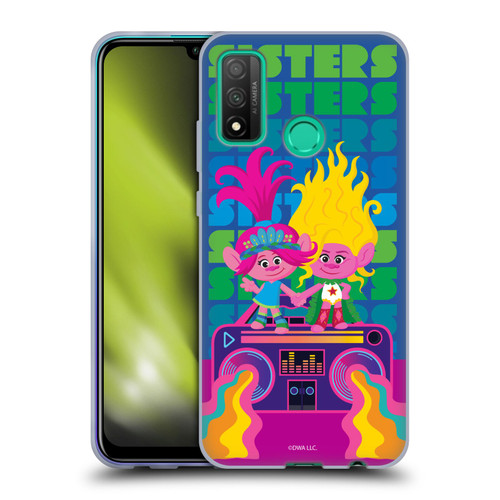 Trolls 3: Band Together Art Sisters Soft Gel Case for Huawei P Smart (2020)