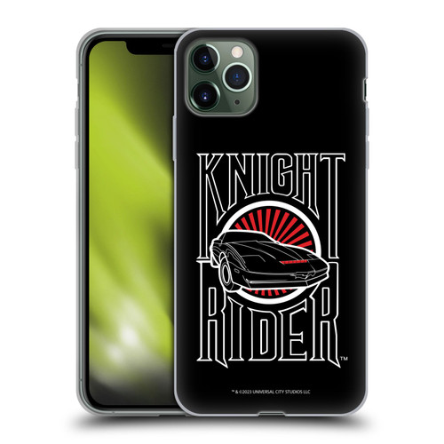 Knight Rider Core Graphics Logo Soft Gel Case for Apple iPhone 11 Pro Max