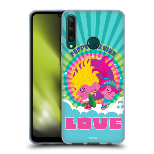 Trolls 3: Band Together Art Love Soft Gel Case for Huawei Y6p