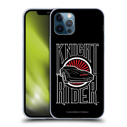 Knight Rider Core Graphics Logo Soft Gel Case for Apple iPhone 12 / iPhone 12 Pro