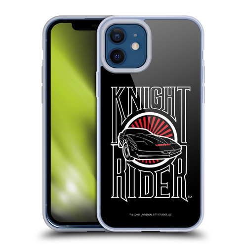 Knight Rider Core Graphics Logo Soft Gel Case for Apple iPhone 12 / iPhone 12 Pro