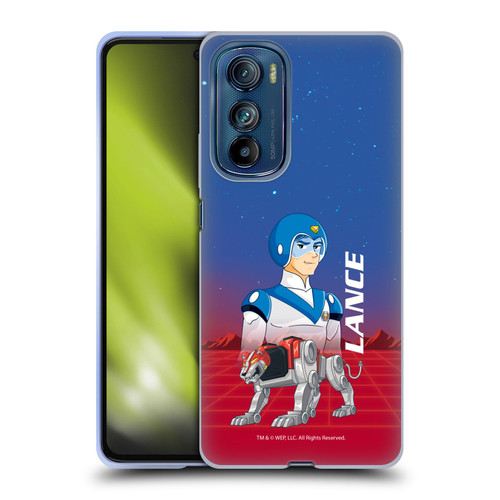 Voltron Character Art Lance Soft Gel Case for Motorola Edge 30