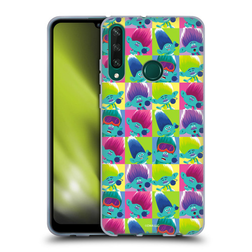 Trolls 3: Band Together Art Square Pattern Soft Gel Case for Huawei Y6p