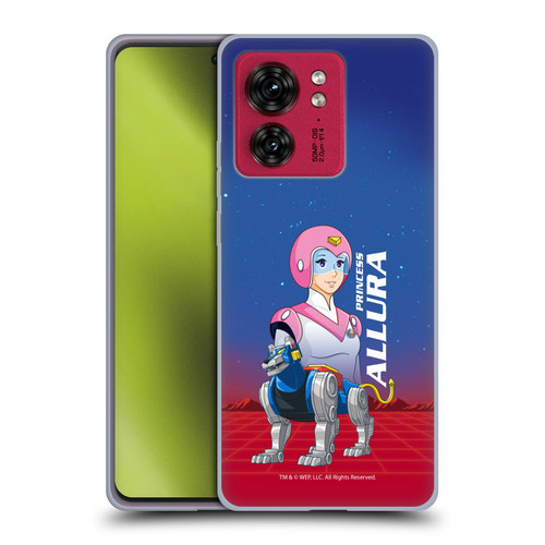 Voltron Character Art Princess Allura Soft Gel Case for Motorola Moto Edge 40