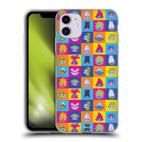 Trolls 3: Band Together Art Characters Soft Gel Case for Apple iPhone 11