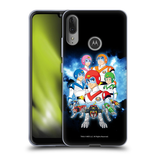 Voltron Character Art Group Soft Gel Case for Motorola Moto E6 Plus