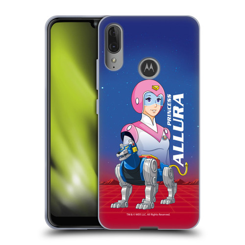 Voltron Character Art Princess Allura Soft Gel Case for Motorola Moto E6 Plus