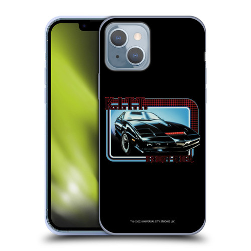Knight Rider Core Graphics Kitt Car Soft Gel Case for Apple iPhone 14