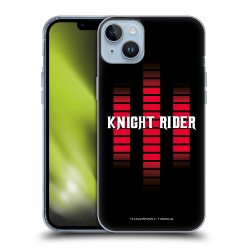 Knight Rider Core Graphics Control Panel Logo Soft Gel Case for Apple iPhone 14 Plus