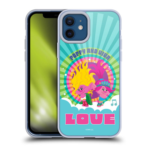 Trolls 3: Band Together Art Love Soft Gel Case for Apple iPhone 12 / iPhone 12 Pro