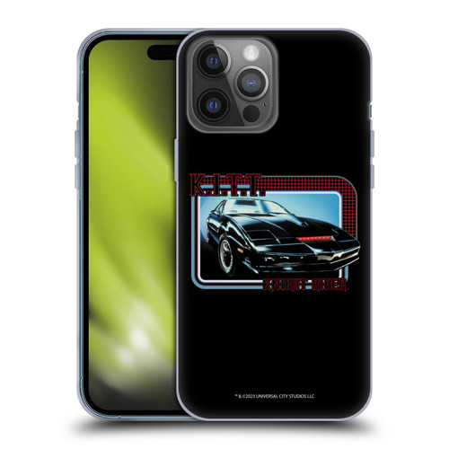 Knight Rider Core Graphics Kitt Car Soft Gel Case for Apple iPhone 14 Pro Max