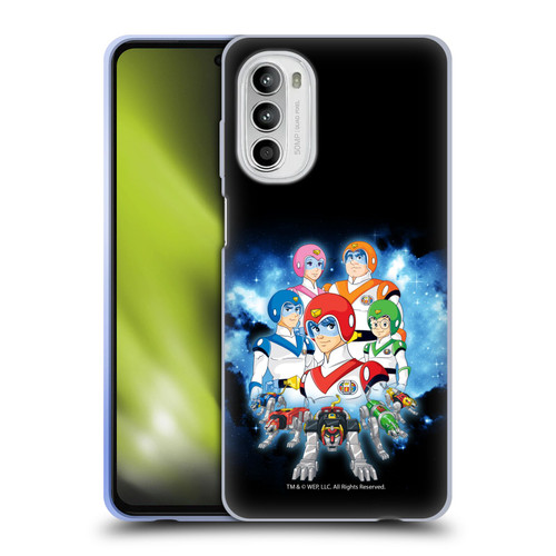 Voltron Character Art Group Soft Gel Case for Motorola Moto G52
