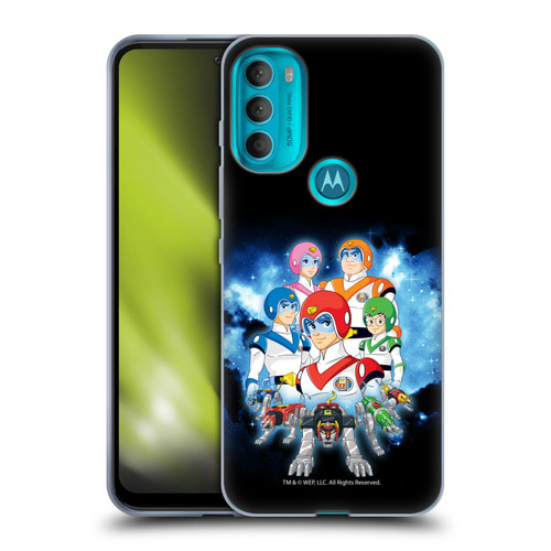 Voltron Character Art Group Soft Gel Case for Motorola Moto G71 5G