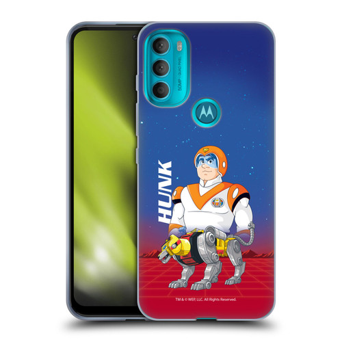 Voltron Character Art Hunk Soft Gel Case for Motorola Moto G71 5G
