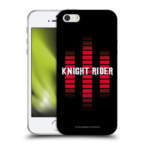Knight Rider Core Graphics Control Panel Logo Soft Gel Case for Apple iPhone 5 / 5s / iPhone SE 2016