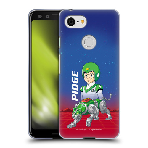 Voltron Character Art Pidge Soft Gel Case for Google Pixel 3