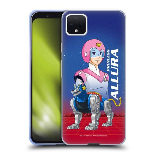 Voltron Character Art Princess Allura Soft Gel Case for Google Pixel 4 XL