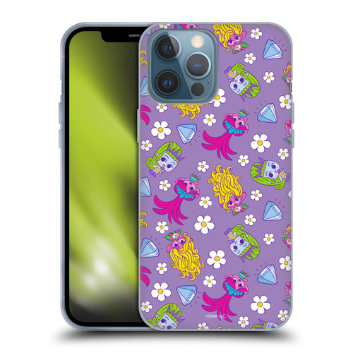 Trolls 3: Band Together Art Diamond Pattern Soft Gel Case for Apple iPhone 13 Pro Max