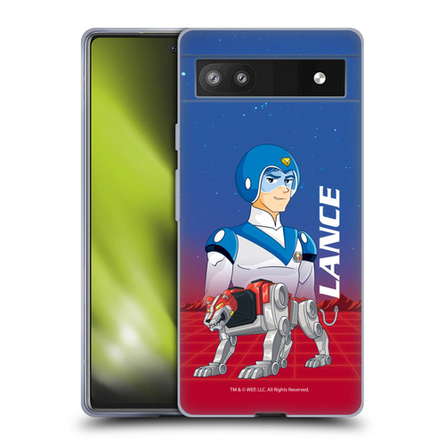 Voltron Character Art Lance Soft Gel Case for Google Pixel 6a