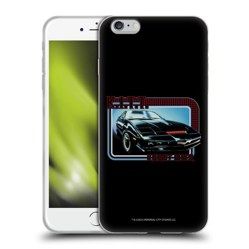 Knight Rider Core Graphics Kitt Car Soft Gel Case for Apple iPhone 6 Plus / iPhone 6s Plus