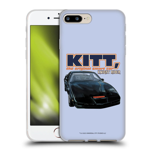Knight Rider Core Graphics Kitt Smart Car Soft Gel Case for Apple iPhone 7 Plus / iPhone 8 Plus
