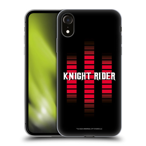 Knight Rider Core Graphics Control Panel Logo Soft Gel Case for Apple iPhone XR