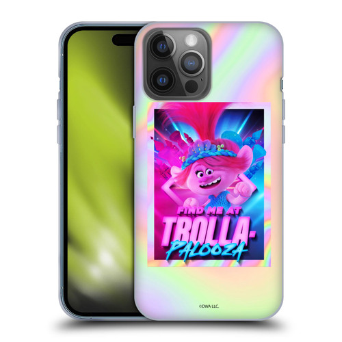 Trolls 3: Band Together Art Trolla-Palooza Soft Gel Case for Apple iPhone 14 Pro Max
