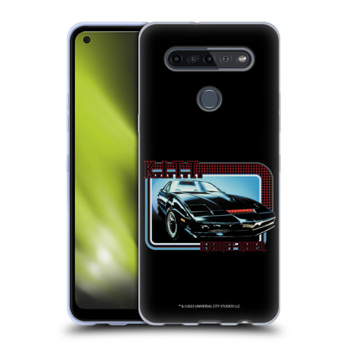 Knight Rider Core Graphics Kitt Car Soft Gel Case for LG K51S