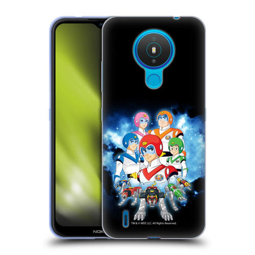 Voltron Character Art Group Soft Gel Case for Nokia 1.4