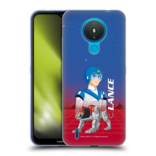 Voltron Character Art Lance Soft Gel Case for Nokia 1.4