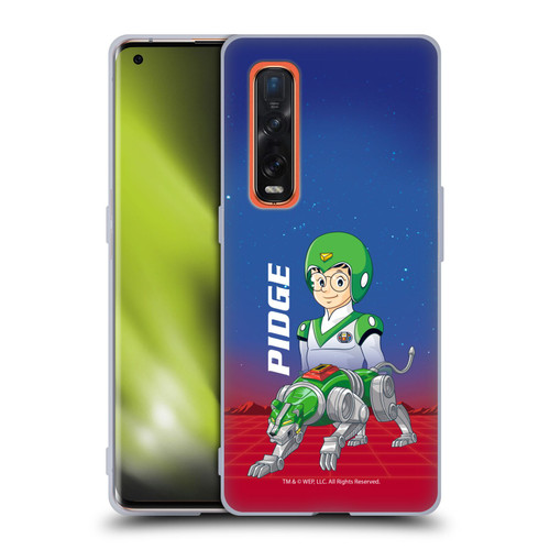 Voltron Character Art Pidge Soft Gel Case for OPPO Find X2 Pro 5G