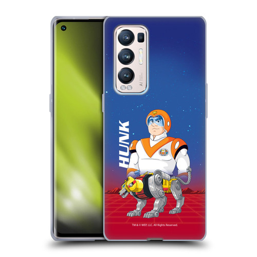Voltron Character Art Hunk Soft Gel Case for OPPO Find X3 Neo / Reno5 Pro+ 5G