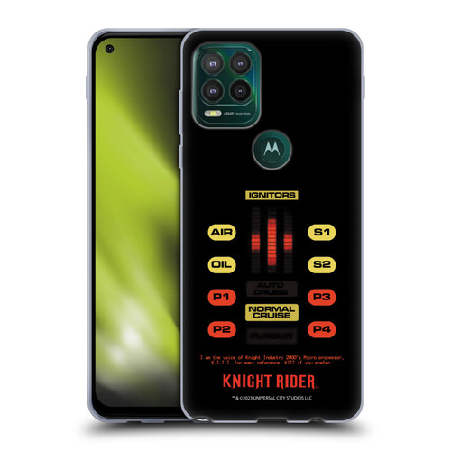 Knight Rider Core Graphics Kitt Control Panel Soft Gel Case for Motorola Moto G Stylus 5G 2021