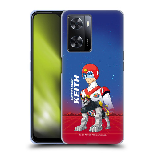 Voltron Character Art Commander Keith Soft Gel Case for OPPO A57s